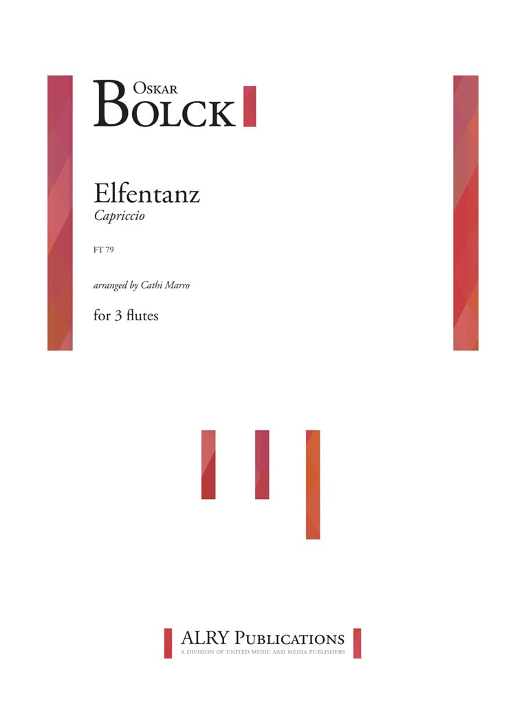 Bolck (arr. Marro) - Elfentanz for Flute Trio - FT79