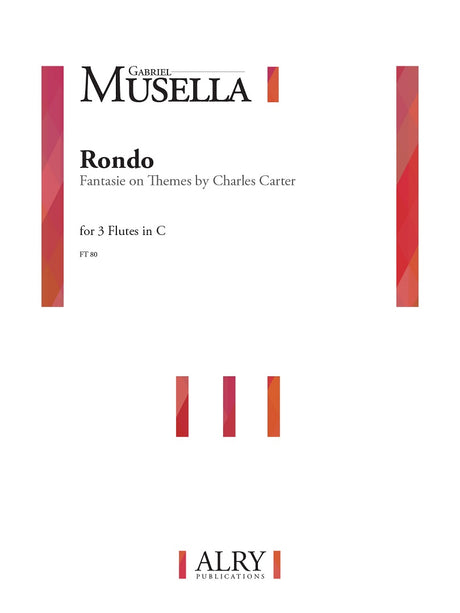 Musella - Rondo - Fantasie on Themes by Charles Carter for Flute Trio - FT80