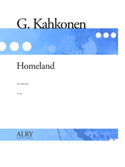 Kahkonen - Homeland for Flute Trio - FT82