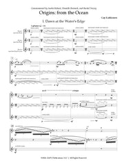 Kahkonen - Origins: from the Ocean for Flute Trio - FT83
