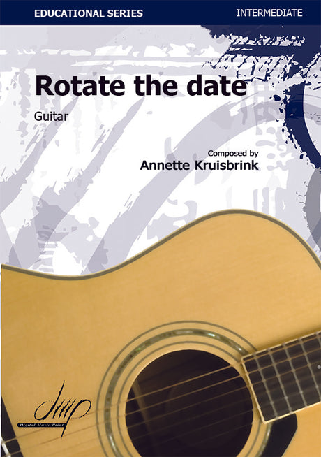 Kruisbrink - Rotate the date for Guitar - G122066DMP