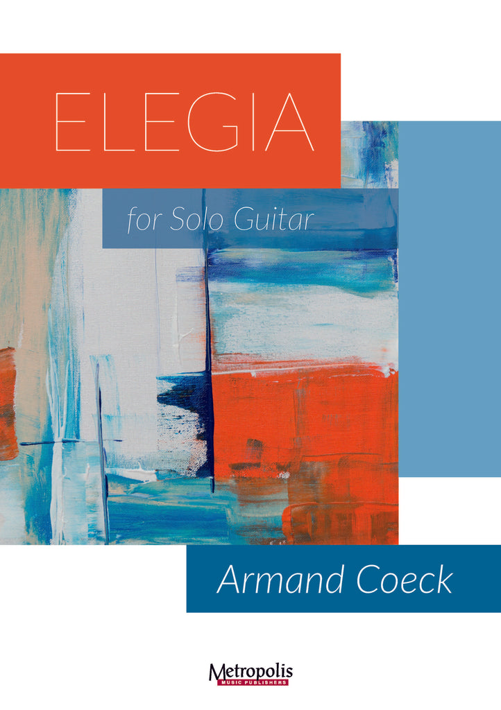 Coeck - Elegia for Guitar - G7674EM