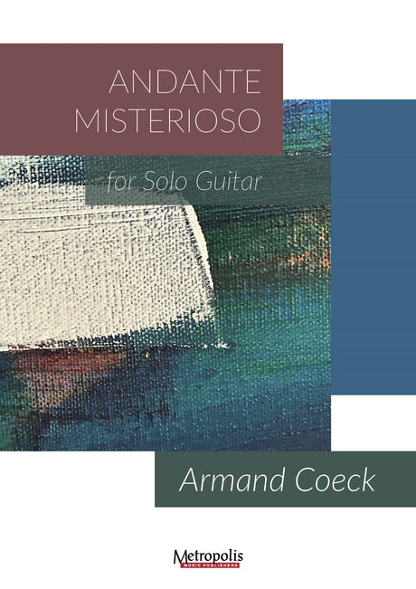Coeck - Andante Misterioso for Guitar - G7720EM