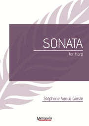 Vande Ginste - Sonata for Harp Solo - H7999EM