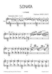 Vande Ginste - Sonata for Harp Solo - H7999EM