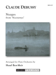 Debussy (arr. Ben-Meir) - Nuages from Nocturnes (Flute Orchestra) - MEG027