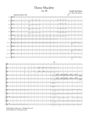 Saint-Saens (arr. Ben-Meir) - Danse Macabre for Flute Orchestra - MEG124