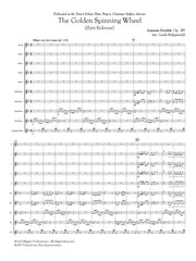 Dvorak (arr. Kirkpatrick) - The Golden Spinning Wheel  for Flute Choir - MEG181