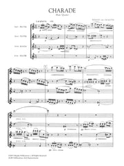 La Violette - Charade for Flute Quartet - MEG183