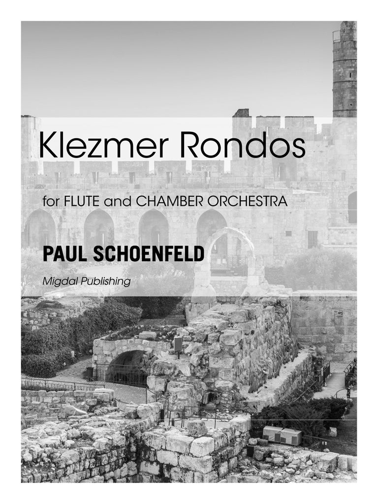 Schoenfeld - Klezmer Rondos for Flute and Chamber Orchestra - MIG36