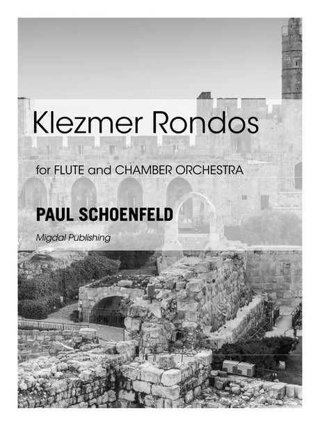 Schoenfeld - Klezmer Rondos for Flute and Chamber Orchestra - MIG36