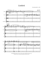 Schoenfeld - Cowbird for String Quartet - MIG40
