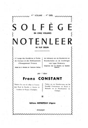 Constant, Franz - Notenleer - Deel 4 - MT33AEM