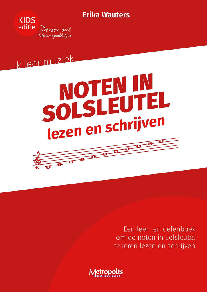 Wauters - Noten in Solsleutel (kids editie) - MT7944EM