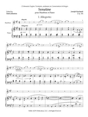 Ryelandt - Sonatine, Op. 28 for Oboe and Piano - OP13