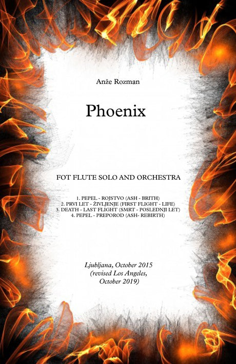 Rozman - Phoenix (Flute and Orchestra) - OR02