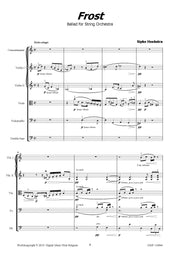 Hoekstra - Frost for String Orchestra - OR110066DMP