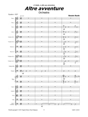 Raule - Altre avventure for Orchestra - OR125035DMP