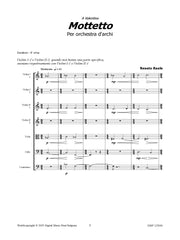 Raule - Mottetto for String Orchestra - OR125036DMP
