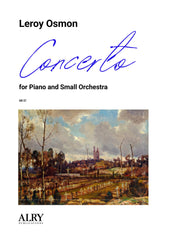 Osmon - Concerto for Piano and Small Orchestra - OR37