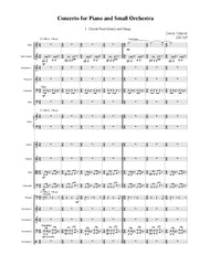 Osmon - Concerto for Piano and Small Orchestra - OR37