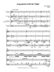 Osmon - Acquainted with the Night for Mallet Ensemble - PCE02