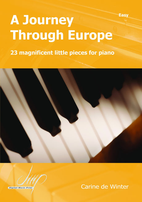 de Winter - A Journey Through Europe for Piano - PN116062DMP