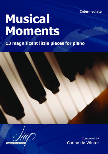 de Winter - Musical Moments for Piano - PN116073DMP