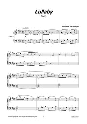 van Dal-Kleijne - Lullaby for Piano - PN126037DMP