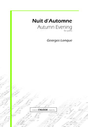 Lonque, Georges - Nuit d'Automne for Piano - PN2264CN