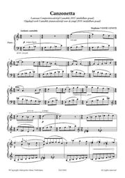 Vande Ginste - Canzonetta for Piano - PN6942EM