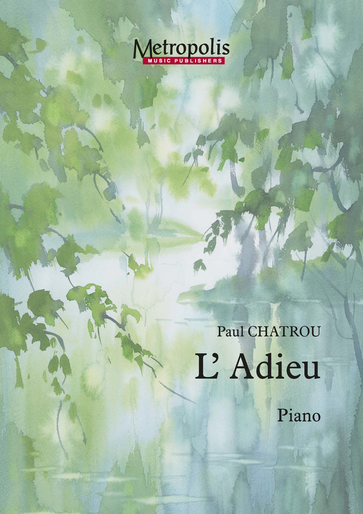 Chatrou - L'Adieu for Piano Solo - PN7796EM