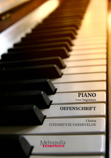 Steenhuyse-Vandevelde - Piano voor Beginners - Oefenschrift - PN7797EM