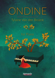 Van den Broeck - Ondine for Piano Solo - PN7815EM