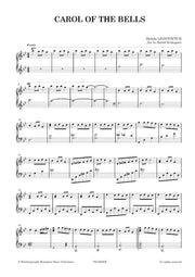 Leontovych (arr. Verstappen) - Carol of the Bells for Piano Solo - PN7855EM