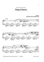 Steenhuyse-Vandevelde - Tango d'Amore for Piano Solo - PN7870EM