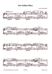 deLise - Our Golden Hour for Piano Solo - PN7891EM