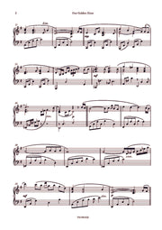 deLise - Our Golden Hour for Piano Solo - PN7891EM