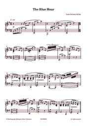 deLise - The Blue Hour for Piano Solo - PN7898EM