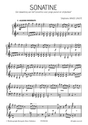 Vande Ginste - Sonatina for Piano Solo - PN7985EM