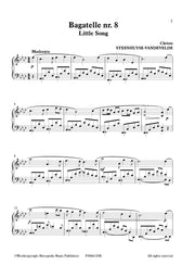 Steenhuyse-Vandevelde - Bagatelle nr. 8 - Little Song for Piano Solo - PN8041EM