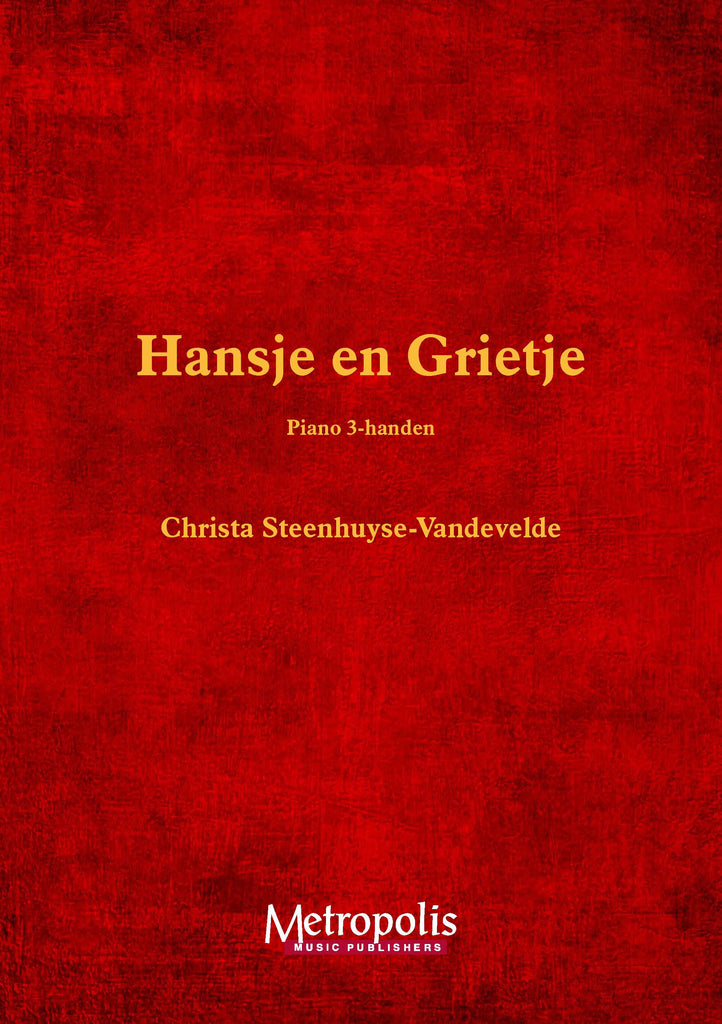 Steenhuyse-Vandevelde - Hansje en Grietje voor Piano 3 Handen - PND8033EM