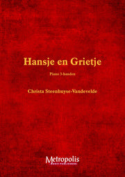 Steenhuyse-Vandevelde - Hansje en Grietje voor Piano 3 Handen - PND8033EM