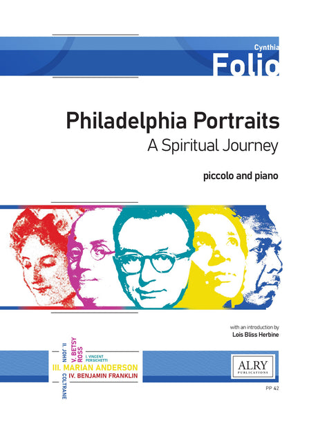 Folio - Philadelphia Portraits for Piccolo and Piano - PP42