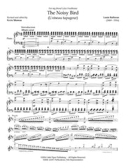 Balleron (ed. Monroe) - The Noisy Bird for Piccolo and Piano - PP-B1