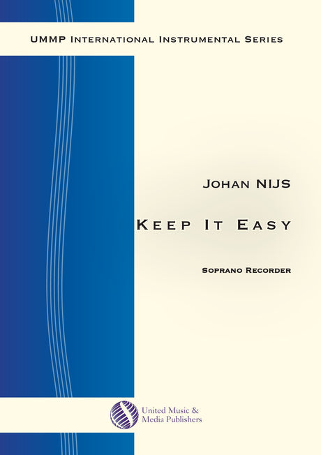 Nijs - Keep it Easy for Treble Recorder - RC211006UMMP