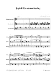 Steenhuyse-Vandevelde - Joyfull Christmas Medley for Recorder Trio - RCT7963EM