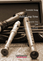 Steenhuyse-Vandevelde - Auld Lang Syne for Recorder Trio - RCT8036EM