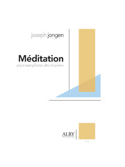 Jongen - Meditation for Alto Saxophone and Piano - SP19