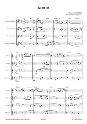 Stalpers - Gloom (Saxophone Quartet) - SQ7954EM